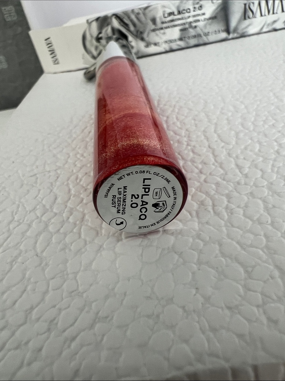 Isamaya Liplacq 2.0 Maximizing Lip Serum in color Rust - Picture 3 of 6